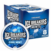 ICE BREAKERS Coolmint Sugar Free Breath Mints Tins 1.5 oz
